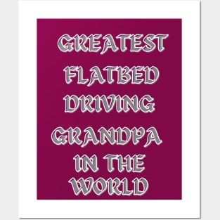 FLATBED GRANDPA Posters and Art